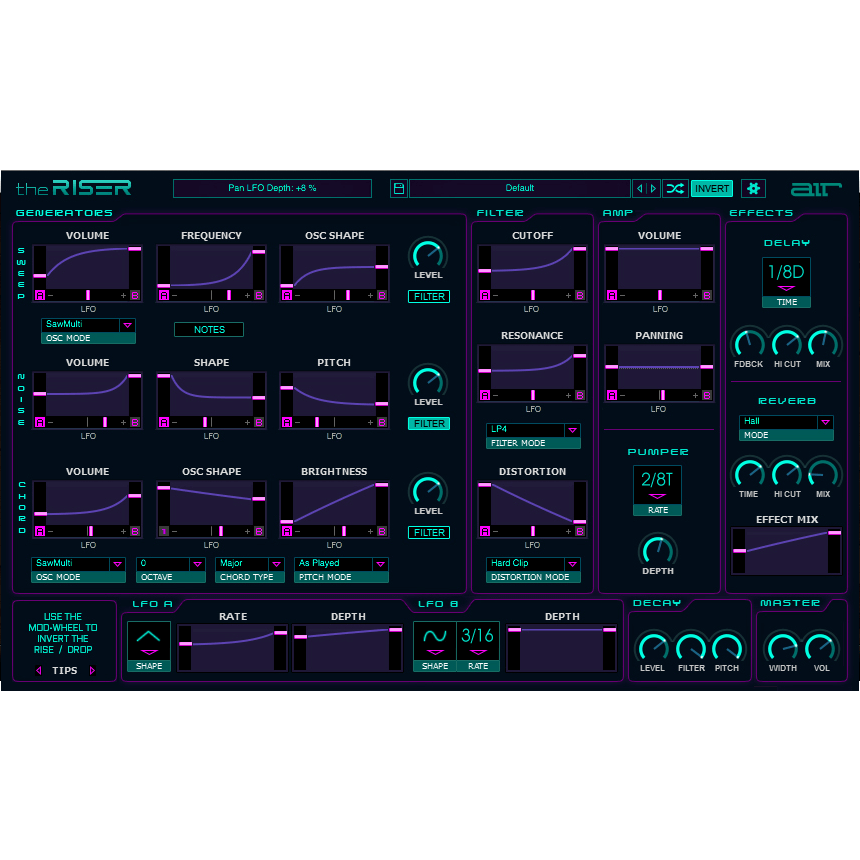 AIR The Riser Virtual Instruments PluginFox