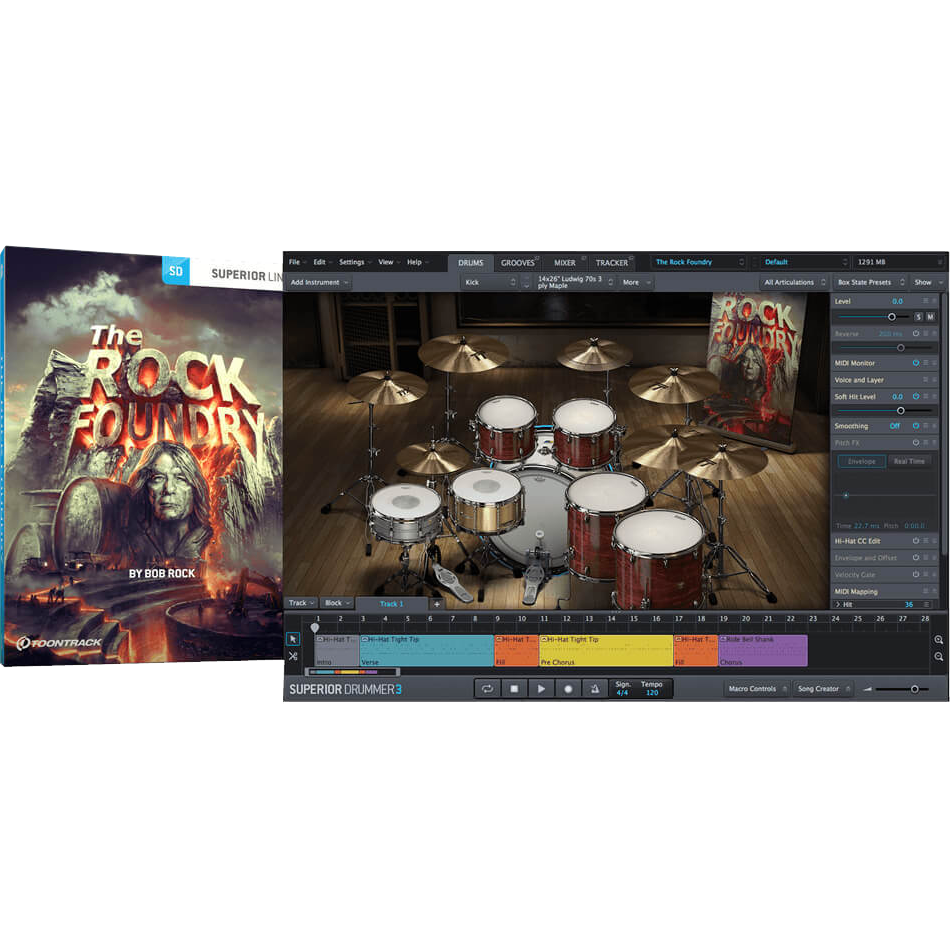 Toontrack SDX: The Rock Foundry - PluginFox