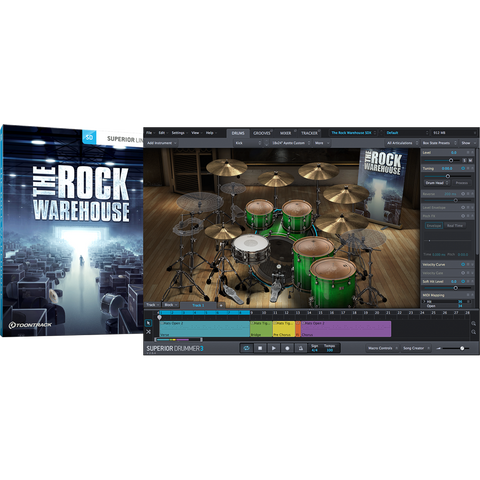 Toontrack SDX: The Rock Warehouse - PluginFox