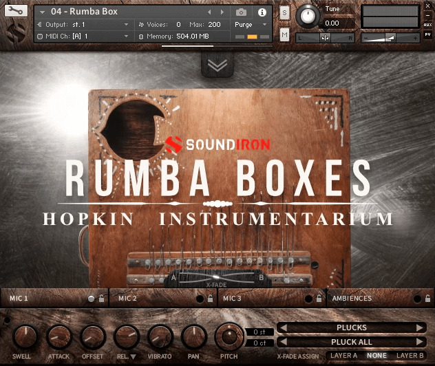 Soundiron Hopkin Instrumentarium Rumba Boxes • PluginFox