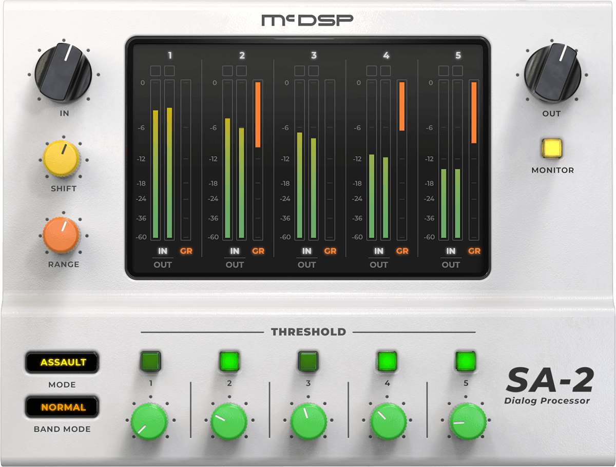 McDSP SA-2 Dialog Processor V7