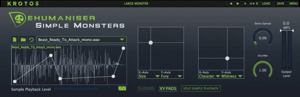 Krotos Dehumaniser Simple Monsters