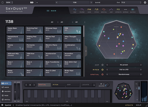 Sound Particles SkyDust Stereo