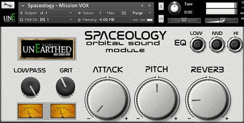 Unearthed Sampling Spaceology