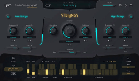 UJAM Symphonic Elements Striiiings