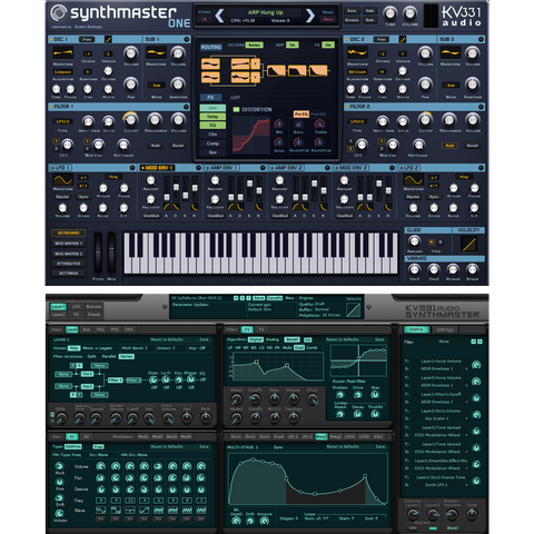 KV331 Audio Synthmaster Everything Bundle Virtual Instruments PluginFox