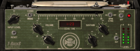 IK Multimedia T-RackS Tape Echo