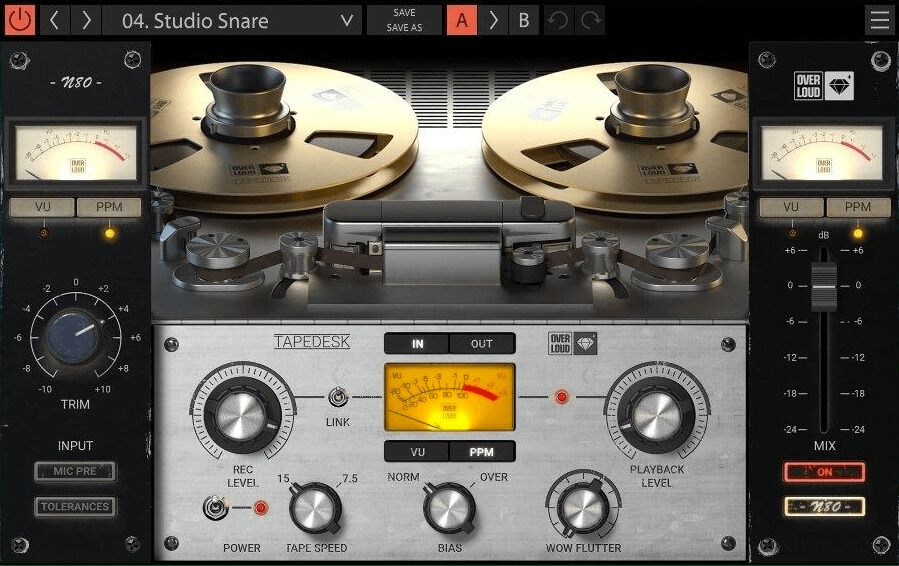 Overloud GEM Tapedesk