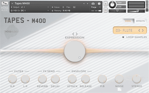 HOSS Audio Tapes M400