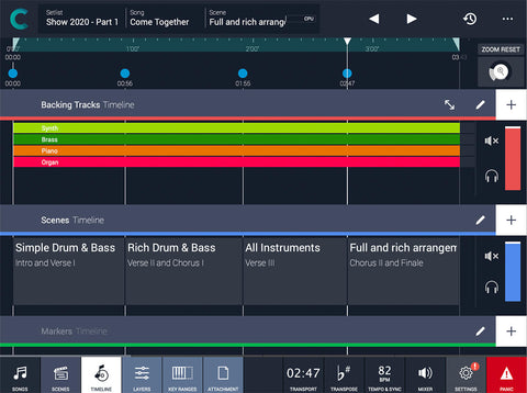 Audio Modeling Camelot 2.0