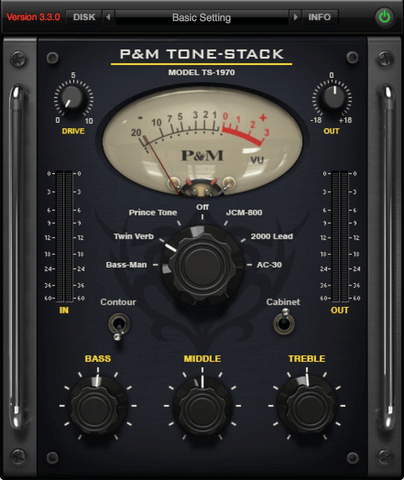 Plug and Mix Tone-Stack