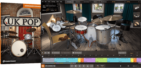 Toontrack EZX: UK Pop