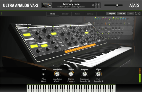AAS Ultra Analog VA-3 Virtual Instruments PluginFox