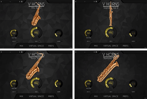 AcousticSamples VHorns Saxophones