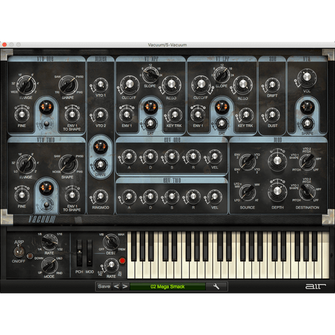AIR Vacuum Classic Virtual Instruments PluginFox