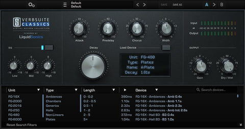 Slate Digital VerbSuite Classics VSC