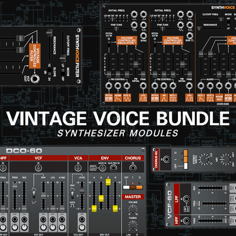 Cherry Audio Voltage Modular Vintage Voice Bundle
