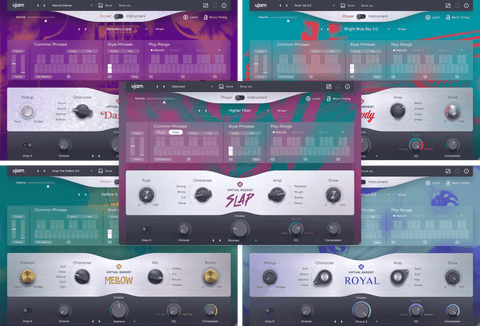 UJAM Virtual Bassists Bundle