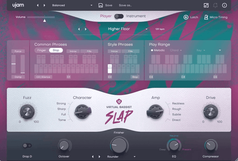 UJAM Virtual Bassist Slap