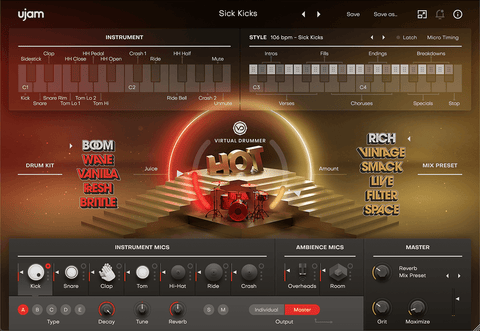 UJAM Virtual Drummer Hot