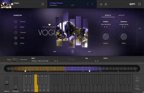 UJAM Virtual Pianist Vogue