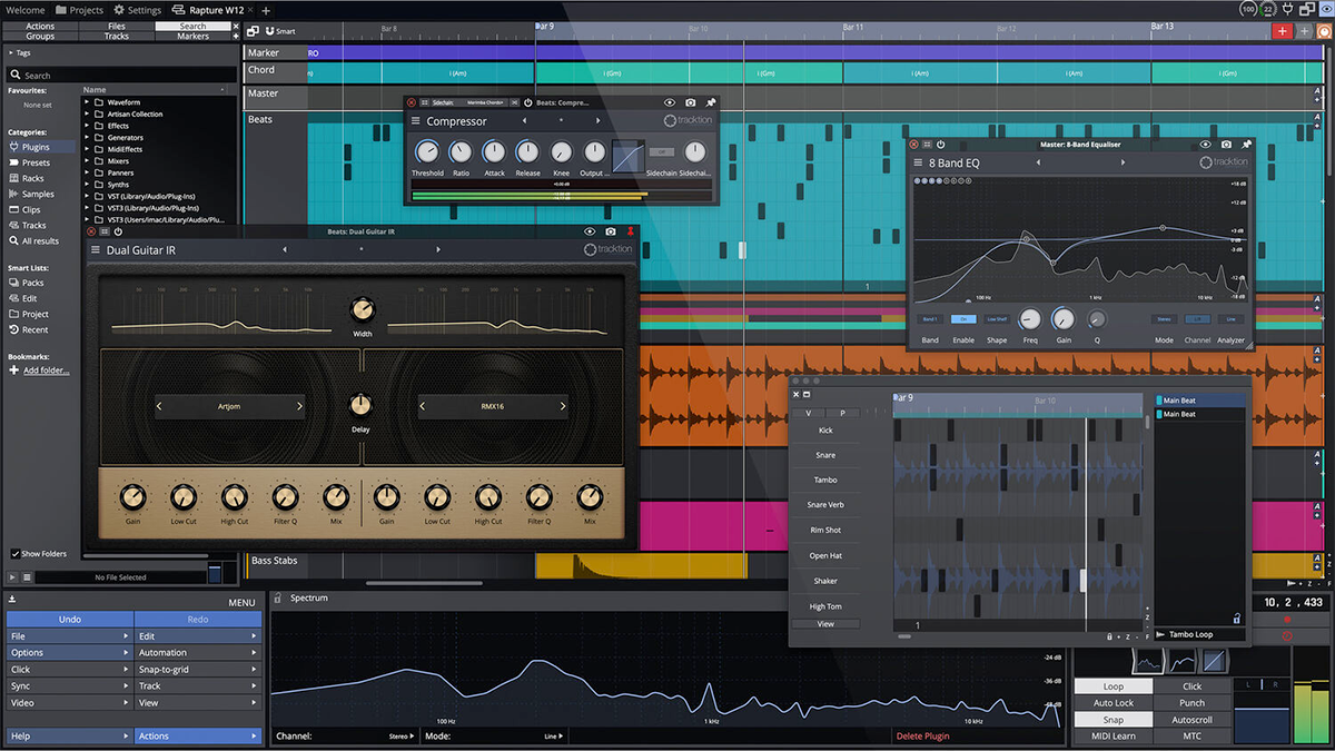 Tracktion Waveform Pro 12