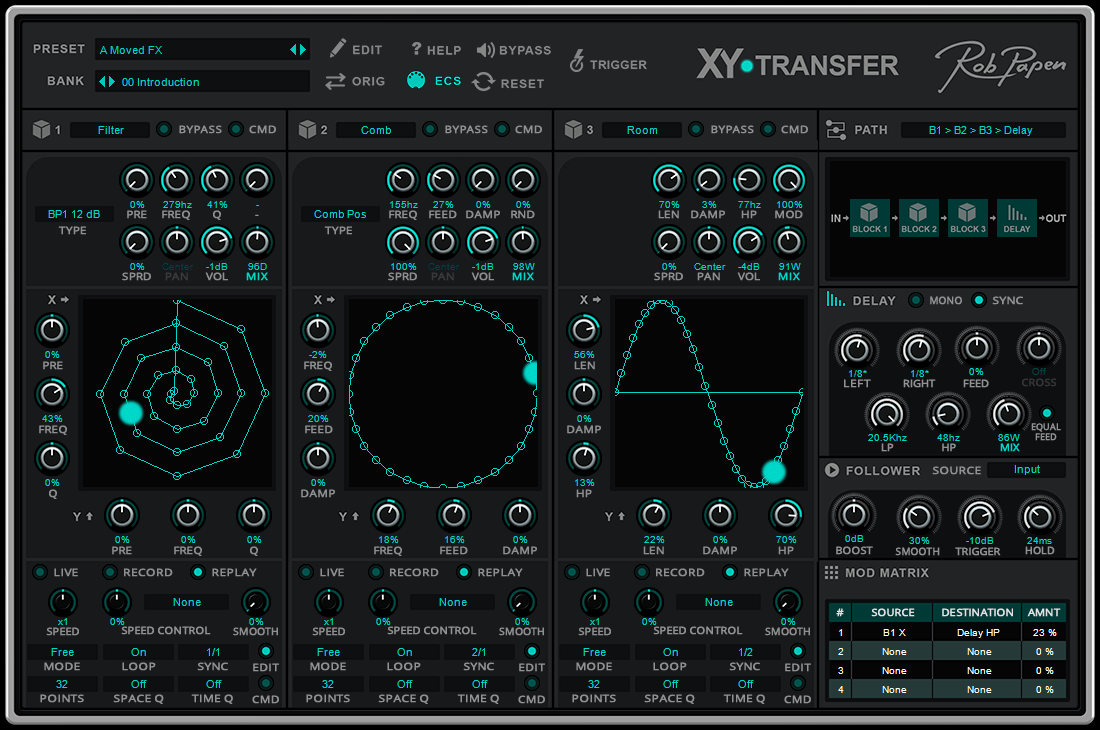 Rob Papen XY-Transfer