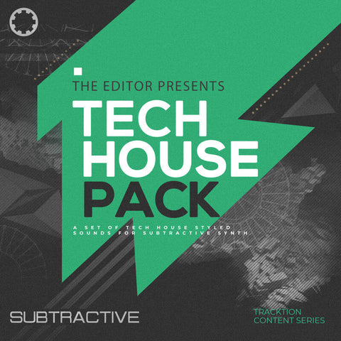 Tracktion Subtractive Expansion: Tech House