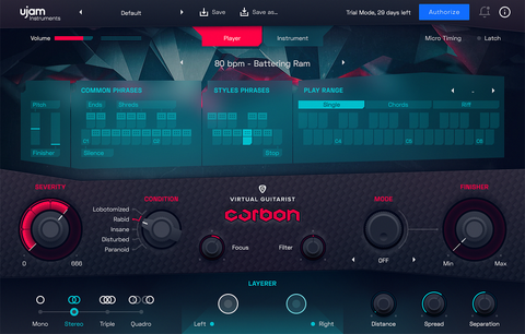 UJAM Virtual Guitarist Carbon