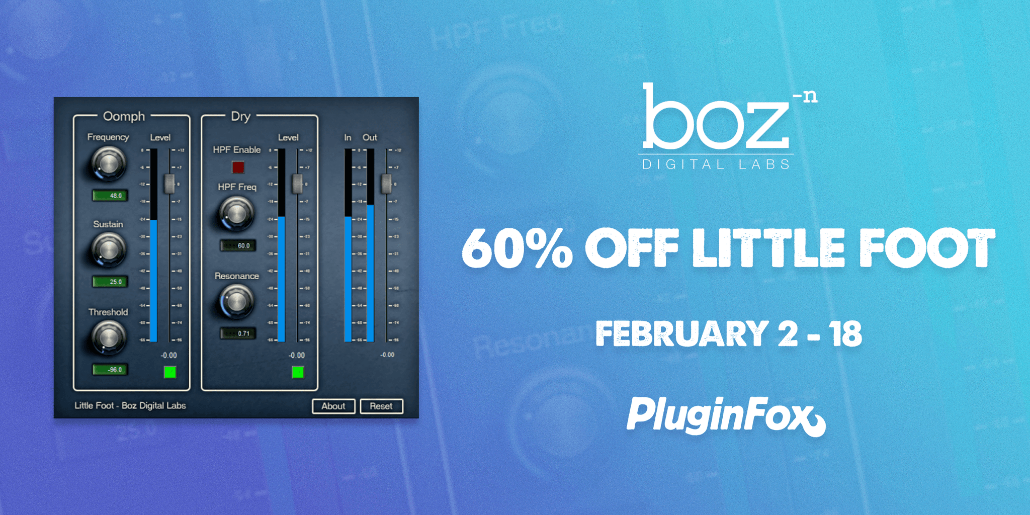 Boz Digital Labs Little Foot Sale - Feb 2-18