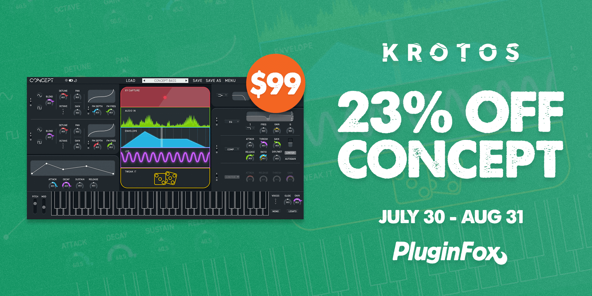 Krotos Audio Concept Sale - July 30 - Aug 31