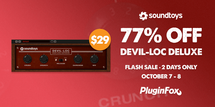 Soundtoys Flash Sale - Oct 7-8
                      loading=