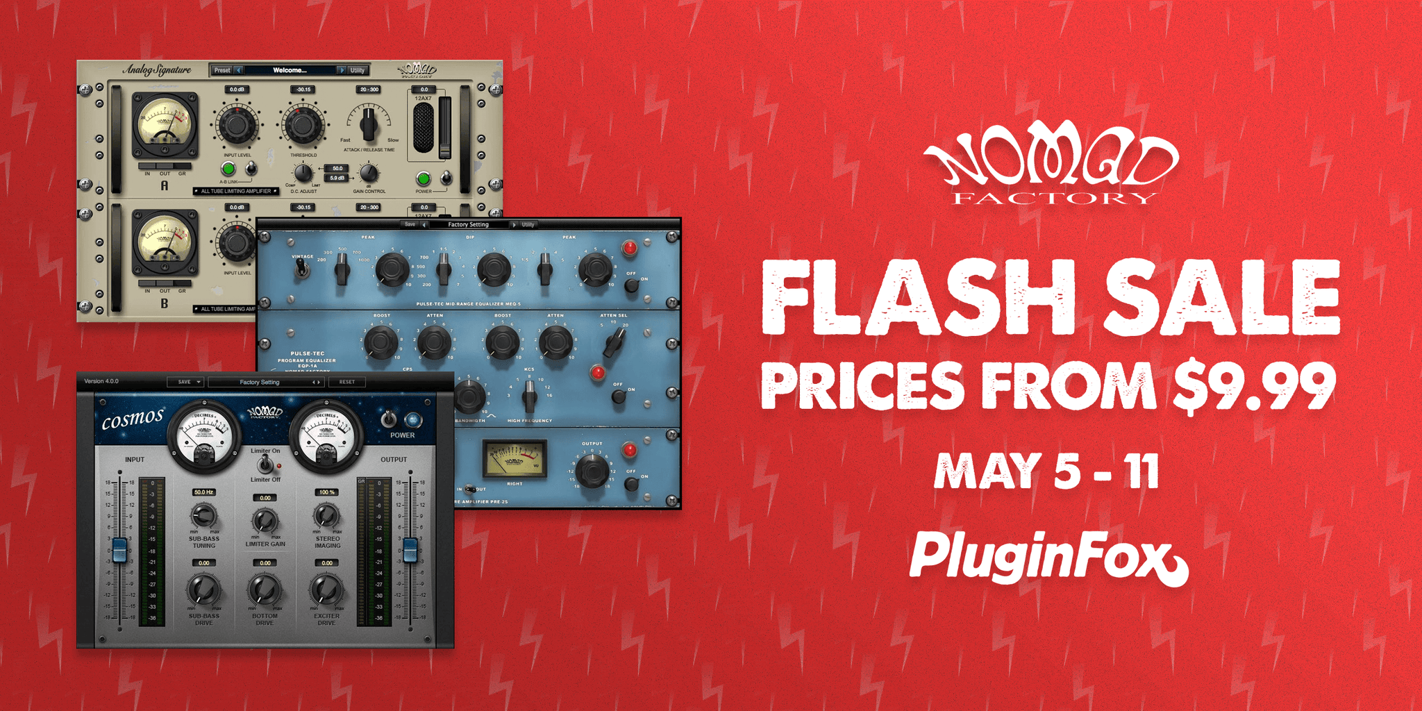 Nomad Factory Flash Sale - May 12-18
