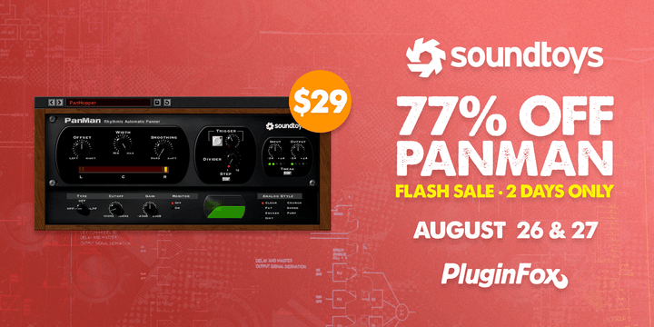 Soundtoys Flash Sale - Aug 26 - 27
                      loading=