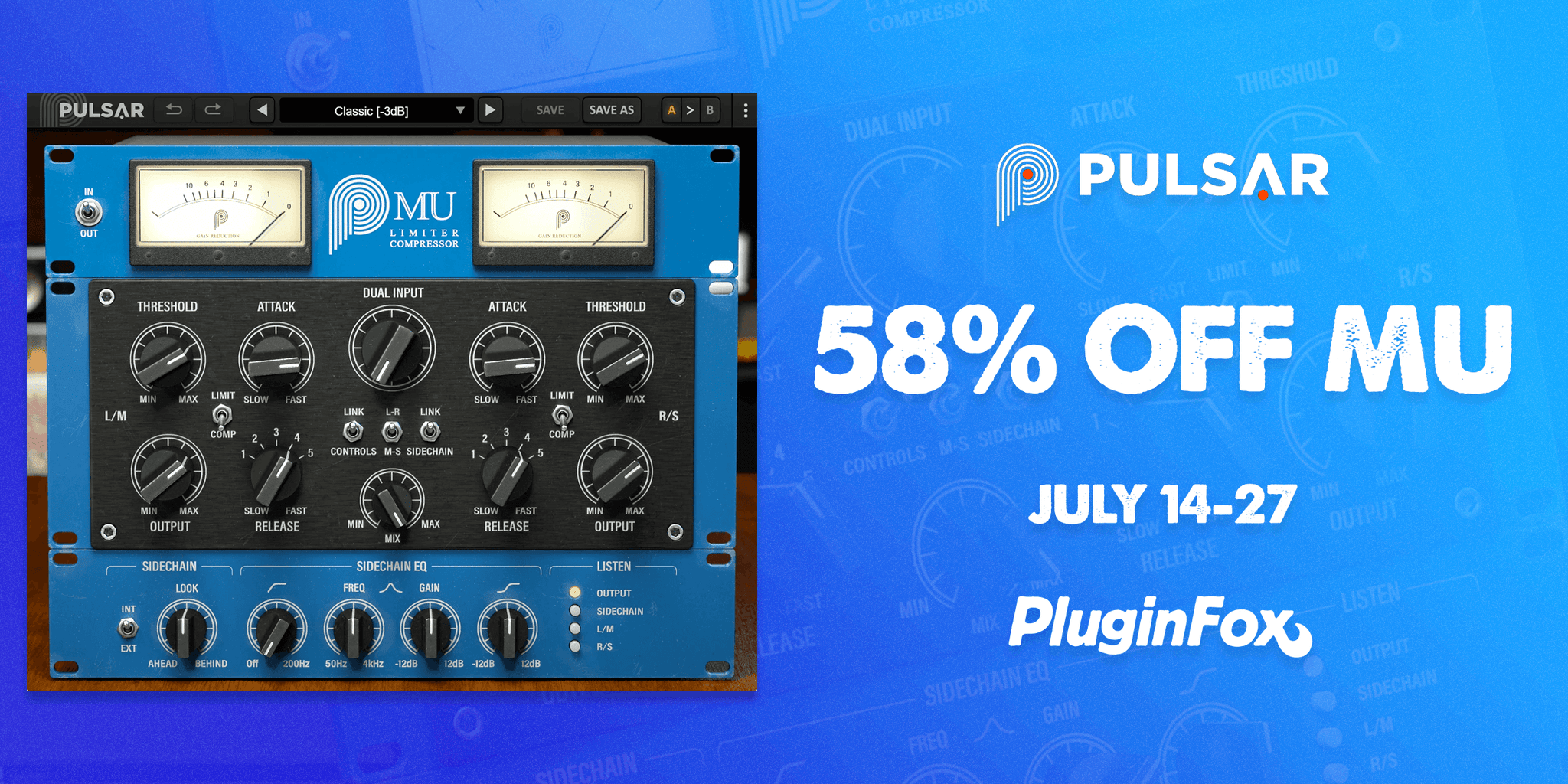 Pulsar Audio Mu Sale - July 14-27