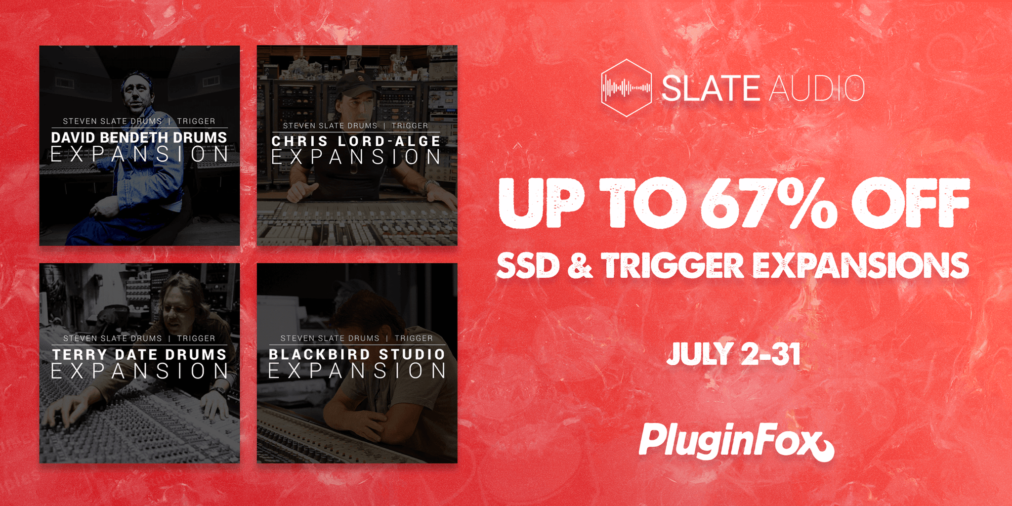 Slate Audio Expansions Sale - July 2-31
