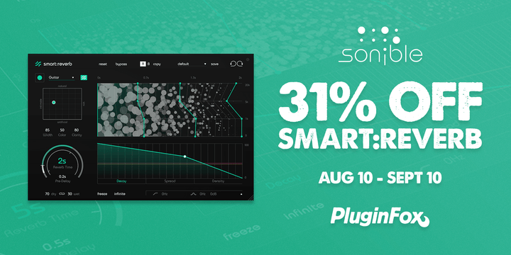 Sonible Smart Reverb Intro Sale - Aug 10 - Sept 10
                      loading=