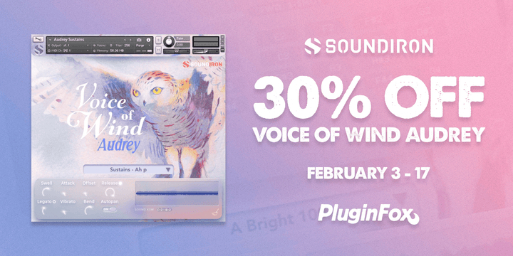Soundiron Voice of Wind Audrey Sale - Feb 3-17
                      loading=