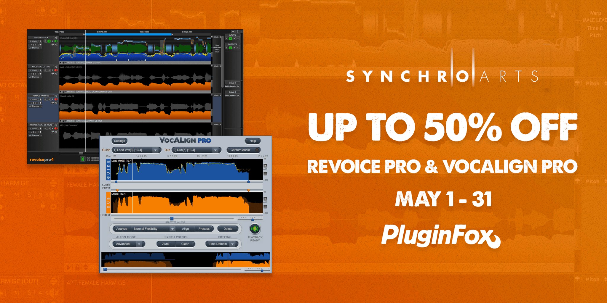 Synchro Arts Pro Sale - May 1-31