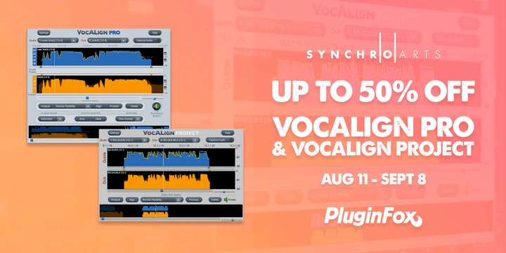 Synchro Arts Vocalign Sale - Aug 11 - Sept 8
                      loading=