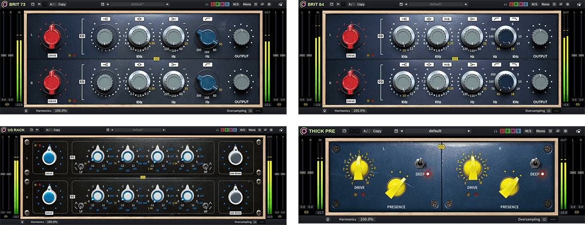 Three-Body Tech 4-in-1 Preamp Bundle • PluginFox