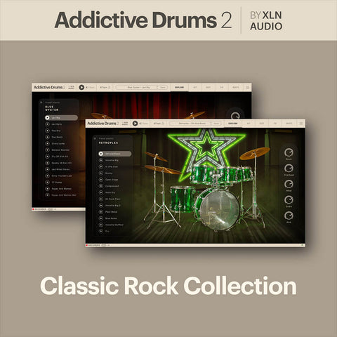 XLN Audio Addictive Drums 2 Classic Rock Collection