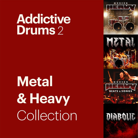 XLN Audio Addictive Drums 2 Metal & Heavy Collection