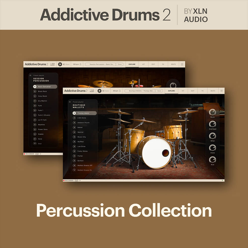 XLN Audio Addictive Drums 2 Percussion Collection - PluginFox