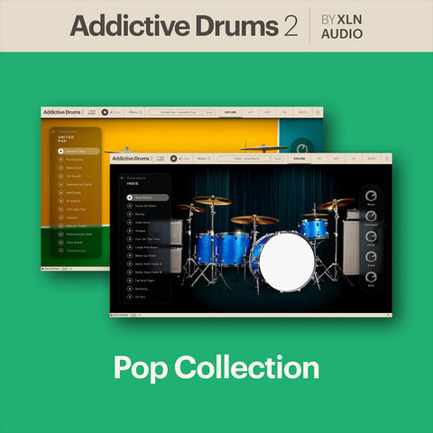 XLN Audio Addictive Drums 2 Pop Collection