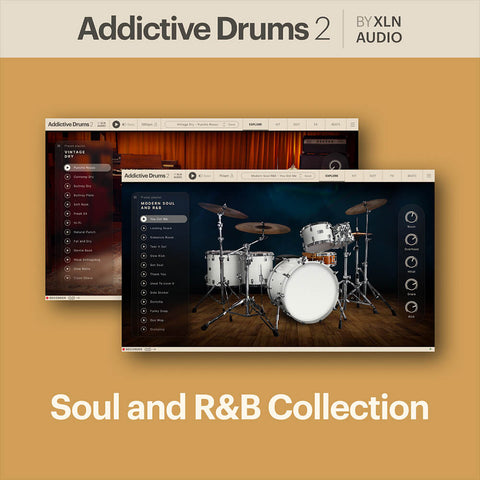 XLN Audio Addictive Drums 2 Soul and R&B Collection