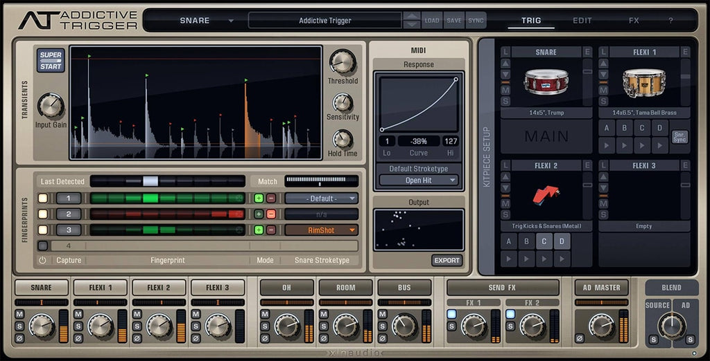 XLN Audio Addictive Trigger + Drum Vault Bundle - PluginFox
