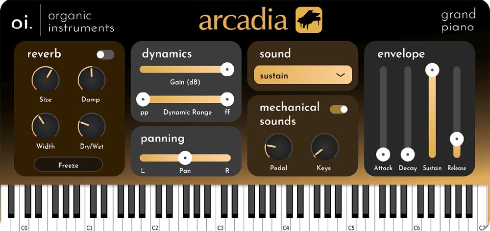 Organic Instruments Arcadia Grand Piano