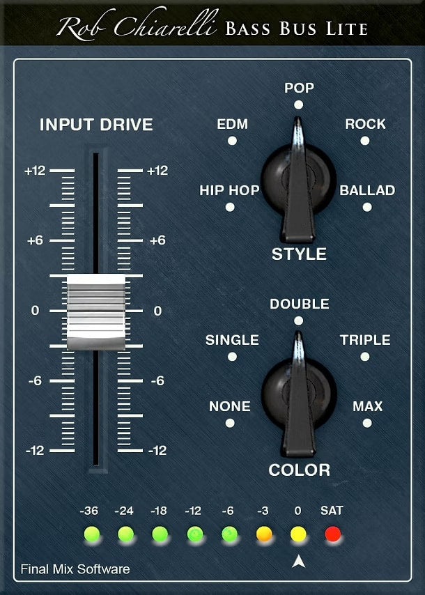 Final Mix Bass Bus Lite III - PluginFox