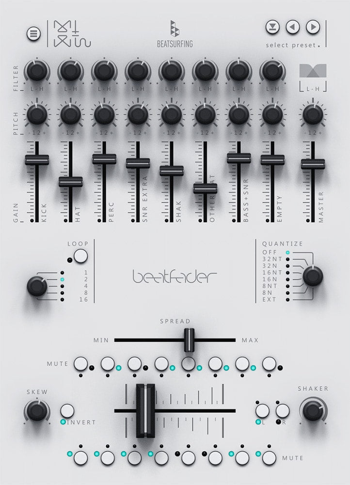 Beatsurfing Beatfader